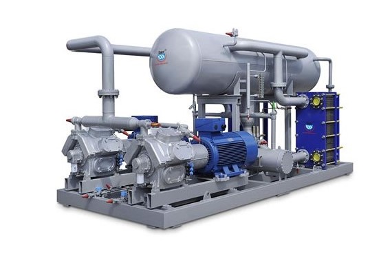 Ammonia milk chiller