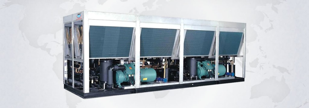 Air Cooled screw chiller for hvac