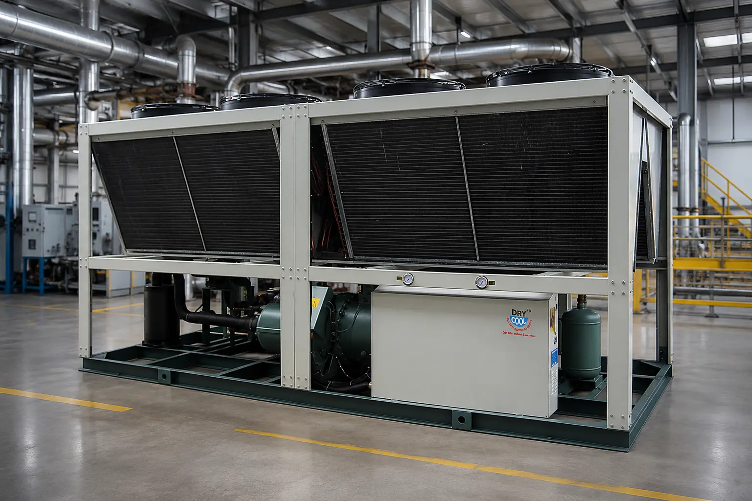 Air Cooled Screw Chillers (Single Compressor)